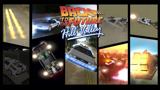 Grand Theft Auto Vice City: Back to the Future - Hill Valley (Обзор Мода)