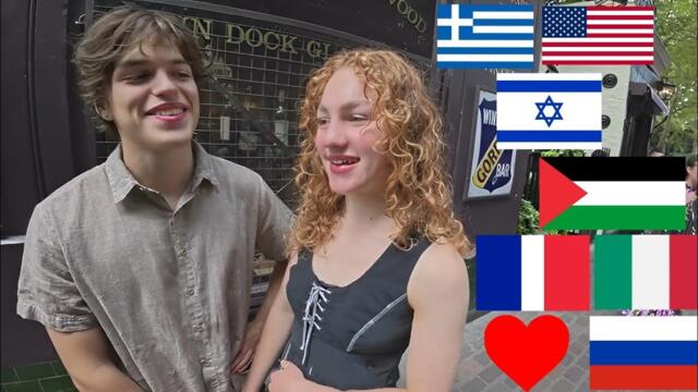 Which country do British like the most?  Survey in London