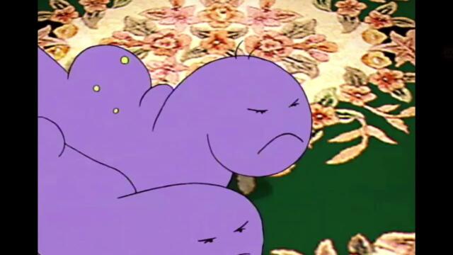 Courage the cowardly dog or the fat lady gets it