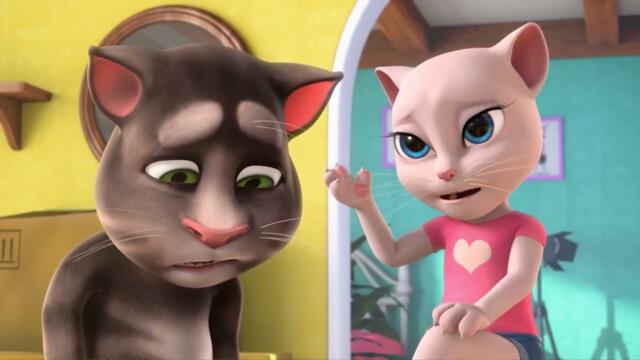 НОВОЕ! Говорящий Том - 23 СЕРИЯ: Идеальный сосед по комнате -  Мультики для детей