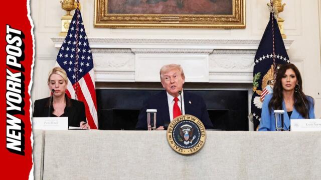 Roundtable discussion on Antifa with President Trump