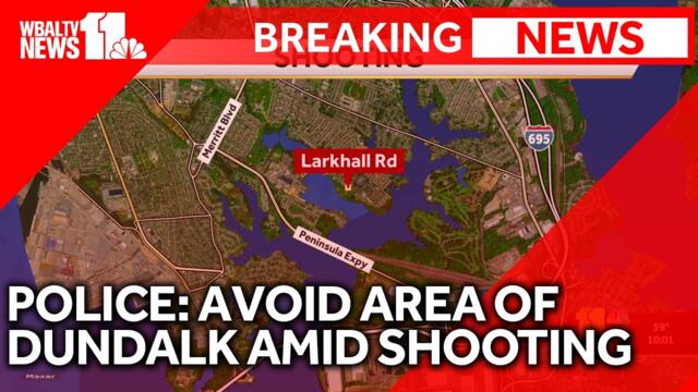 Police: Avoid area of Dundalk amid shooting