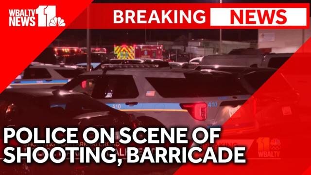 Police on scene of shooting, barricade in Dundalk