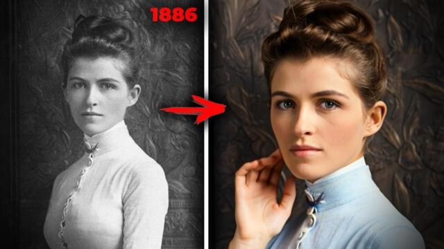 The Most Beautiful Women From 100 Years Ago — Brought to Life