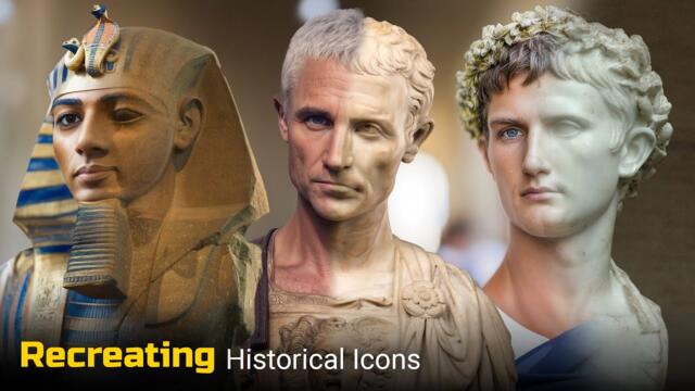 Historical Icons Brought Back to Life using AI