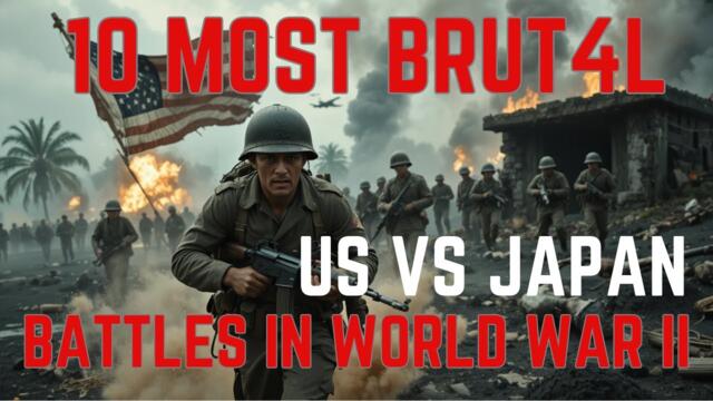 10 Most Brutal US vs Japan Battles in World War II