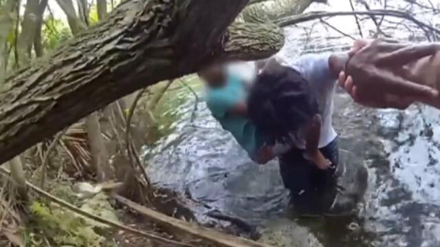 Brother Saves Nonverbal Little Sister From Lake In Florida