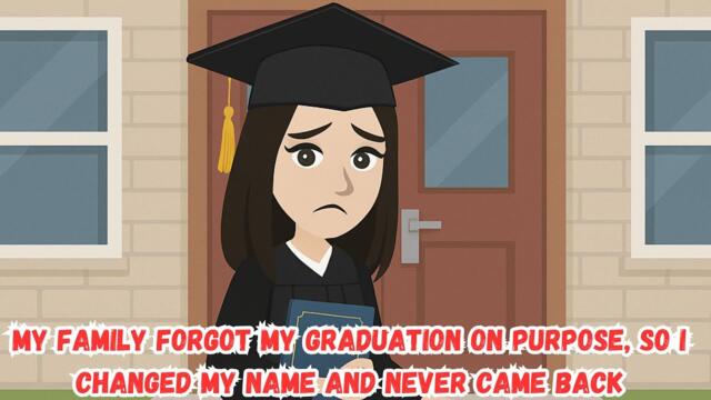 My Family Forgot My Graduation on Purpose, So I Changed My Name and Never Came Back