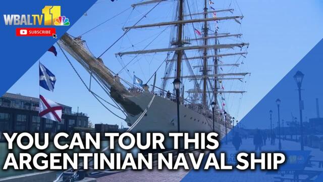 Tour an Argentinian naval ship in Fells Point this weekend