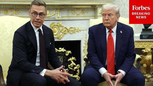 JUST IN: Finland's President Asked If Trump Should Win The Nobel Peace Prize—Right In Front Of Trump