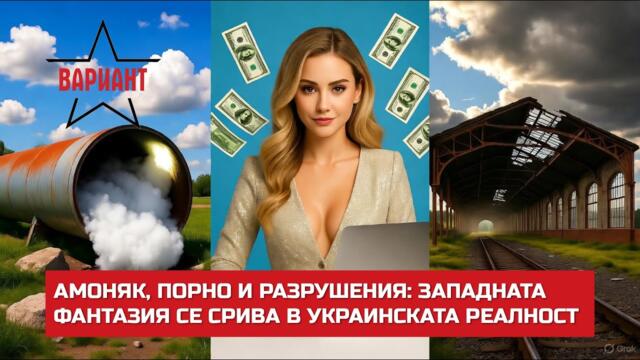 АМОНЯК, ПОРНО И РАЗРУШЕНИЯ: ЗАПАДНАТА ФАНТАЗИЯ СЕ СРИВА В УКРАИНСКАТА РЕАЛНОСТ,  Вариант #661
