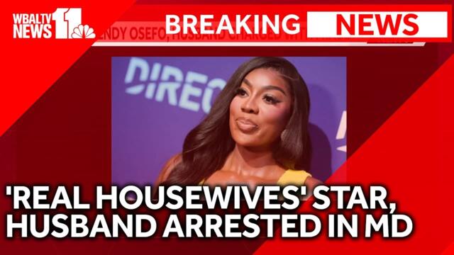 'Real Housewives' star, husband arrested in Maryland