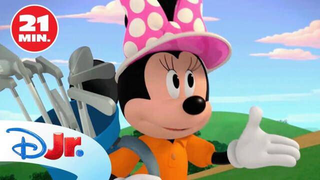 MICKEY Y LOS SUPERPILOTOS: Las aventuras de Minnie y Daisy: especial deportes ⚽ | @DisneyJuniorES