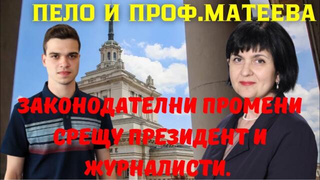 проф. Юлиана Матеева: Делян Пеевски подчини службите. Кой не иска Румен Радев в политиката?