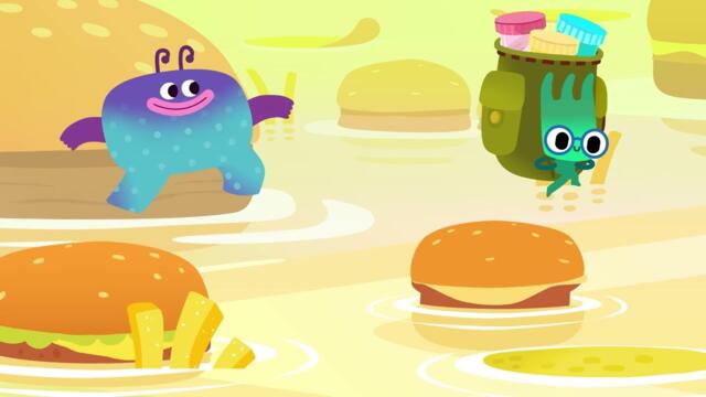 Вкусные приключения - Ум и Хрум: БЛИНОТАВР - Мультфильм для детей | Серия 46