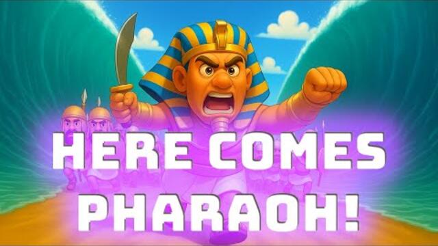 Here Comes Pharaoh! | Pharaoh Song for Kids – Christian Bible Story Music (Moses & Pharaoh)