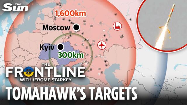 Tomahawk missiles put TWO key Russian targets within Ukraine’s reach