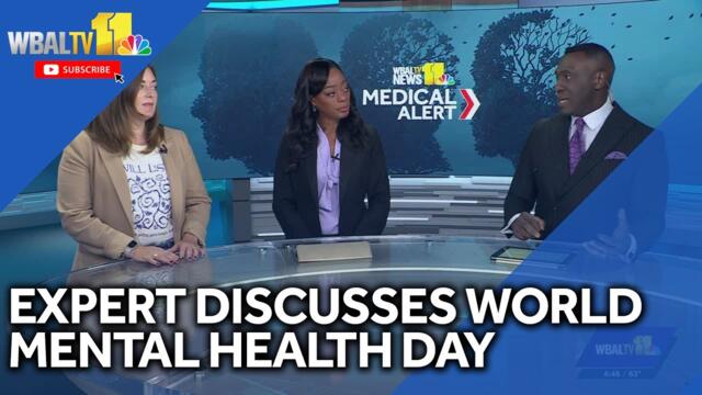 WBAL-TV 11 News speaks with Kerry Graves on World Mental Health Day