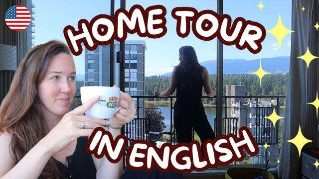 Practice English at Home 🏠 (with natural conversation + SUBTITLES)