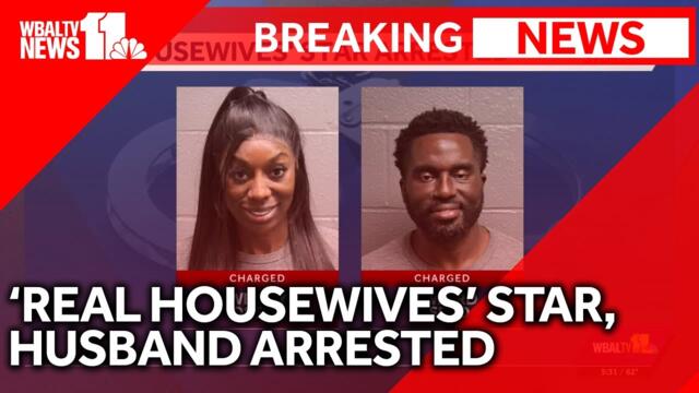 'Real Housewives' star, husband arrested, police say