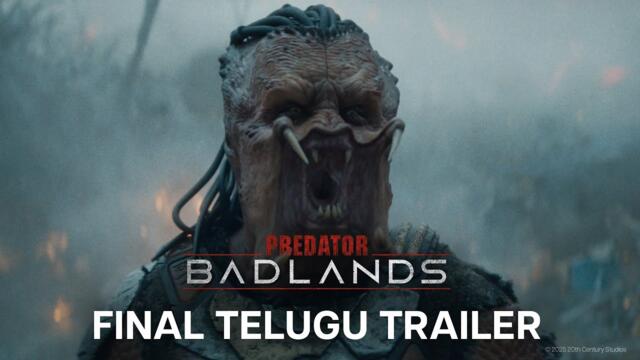 Predator: Badlands | Final Telugu Trailer | In Cinemas November 7