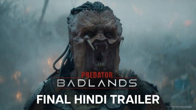 Predator: Badlands | Final Hindi Trailer | In Cinemas November 7