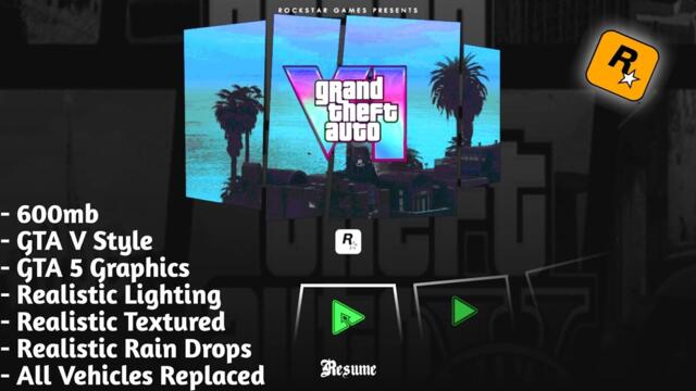 GTA 5 Graphics on GTA SA Android - With GTA 6 Style Mods