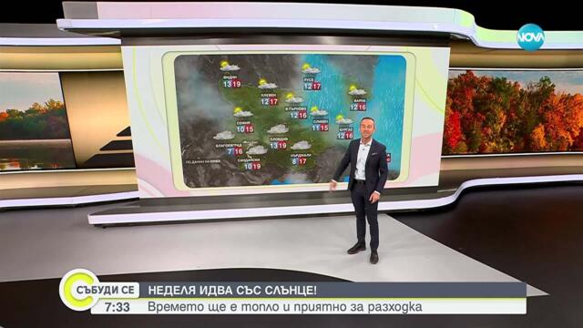 Прогноза за времето и първи сняг