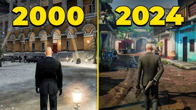 Evolution of HITMAN Games (2000-2024)