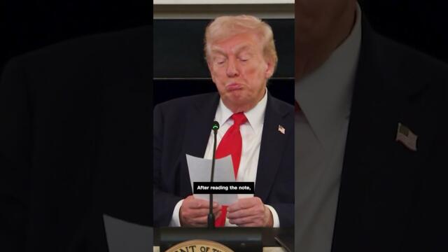 AP photo reveals Rubio’s note to Trump