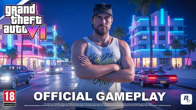 Grand Theft Auto VI™ - Official Trailer 3 Gameplay (Jason Cop Chase)