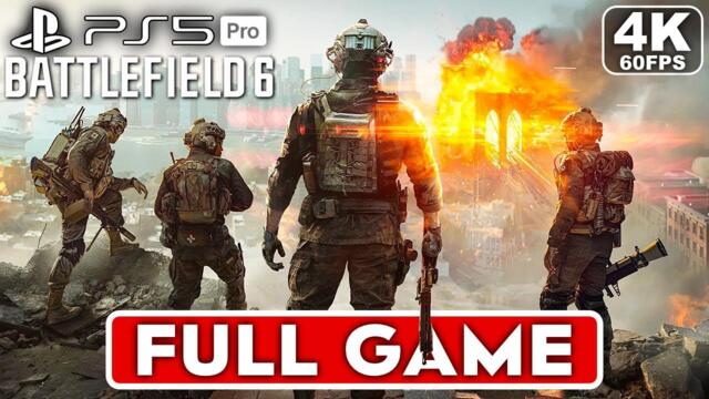 BATTLEFIELD 6 Gameplay Walkthrough Campaign FULL GAME  [4K 60FPS PS5 PRO] - No Commentary