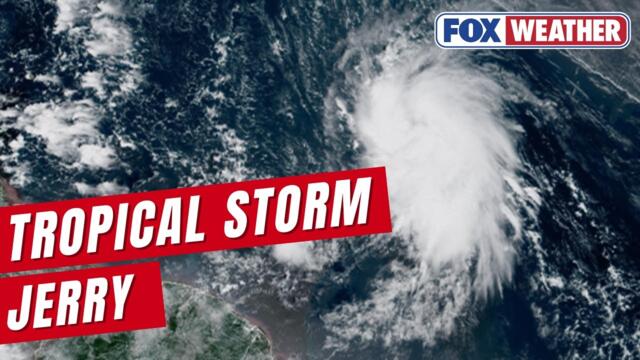 Tropical Storm Jerry Forms In The Atlantic