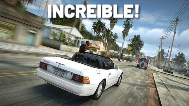 Volví a Jugar Al MODO HISTORIA De GTA SAN ANDREAS PERO Con MODS REALISTAS !!