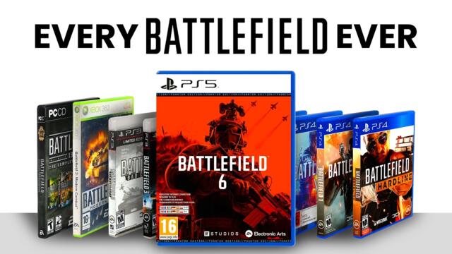 Unboxing Every Battlefield Game Ever (2002-2025)