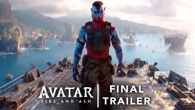Avatar: Fire and Ash | Final Trailer | Sam worthington | James Cameron