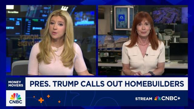 President Trump calls out homebuilders in social media post