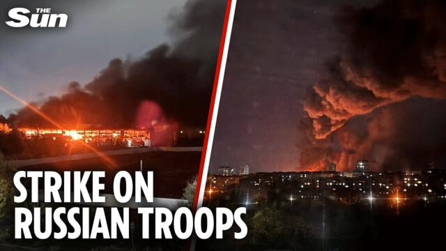 Ukraine strikes Russian forces hiding in shopping centre in occupied territory