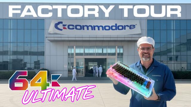 Go behind-the-scenes of the NEW Commodore 64 Ultimate! [Exclusive]