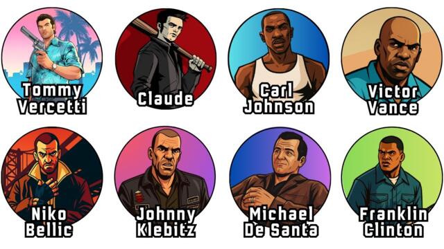 The Dark Truth Of The End Of Every GTA Protagonist