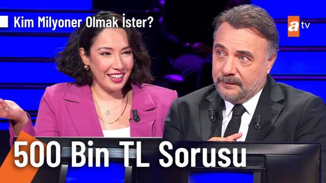 Emine Barutçu 500 bin TL değerindeki soruyu açtırdı - Kim Milyoner Olmak İster? 1183. Bölüm