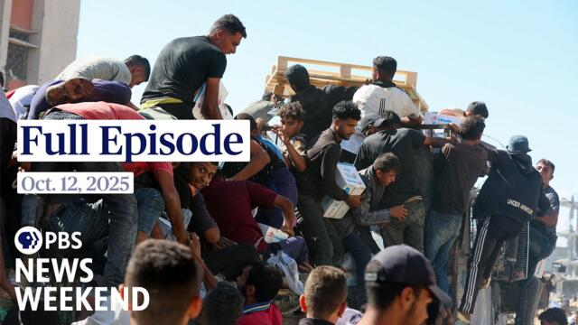 PBS News Weekend full episode, Oct. 12, 2025