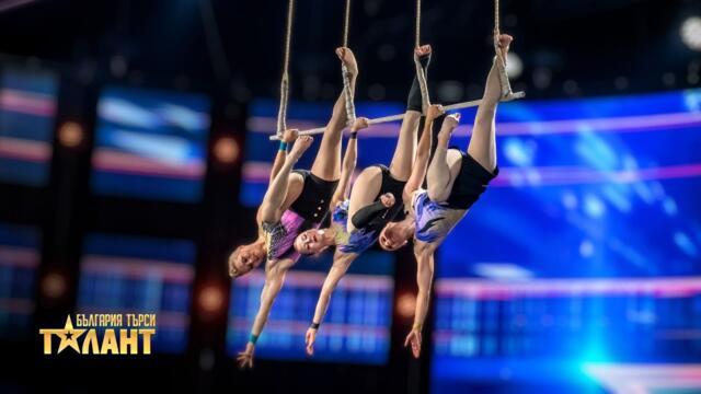 Трио Wise Fools представя впечатляваща акробатика I България търси талант