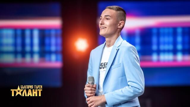 Крум Крумов с вълнуващо музикално изпълнение I България търси талант