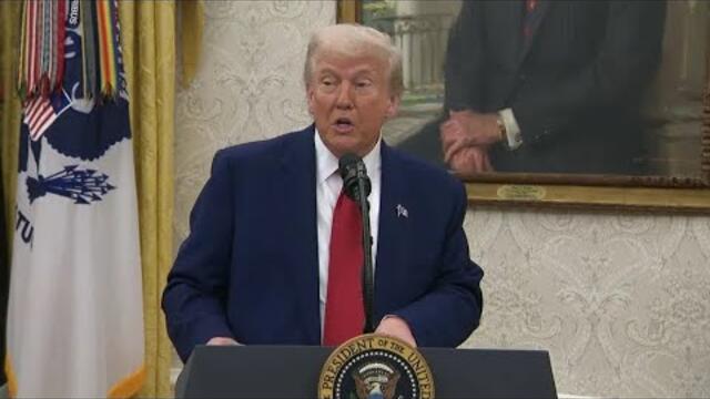 Trump FORGETS he’s president with INSANE announcement