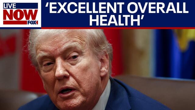 President Trump's doctor says he is in 'excellent overall health'