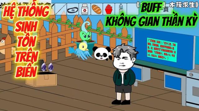 Full : Hệ Thống Sinh Tồn Trên Biển - Buff Không Gian Thần Kỳ || Như yên Sub