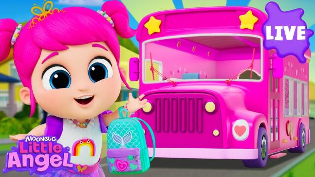 🔴 LIVE! Little Angel Songs | Best Kids Songs & Nursery Rhymes with Jill 2025-10-13 06:44