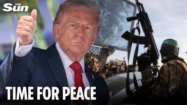 Hamas to release Israeli hostages within hours as Trump declares 'war is over'