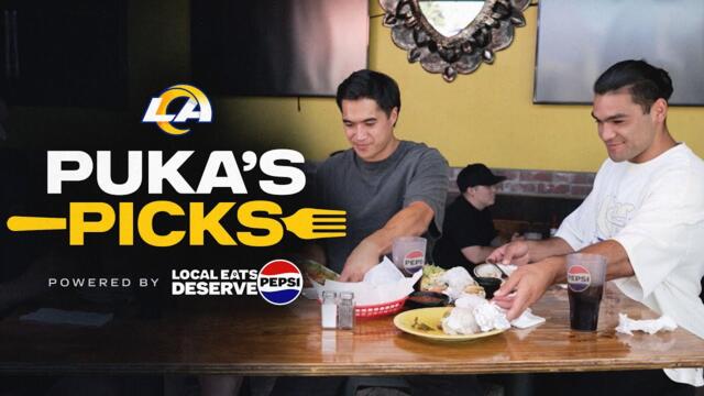 Puka Nacua Tries El Tarasco’s Delicious Family Recipes & A Spicy Jalapeño | Puka’s Picks